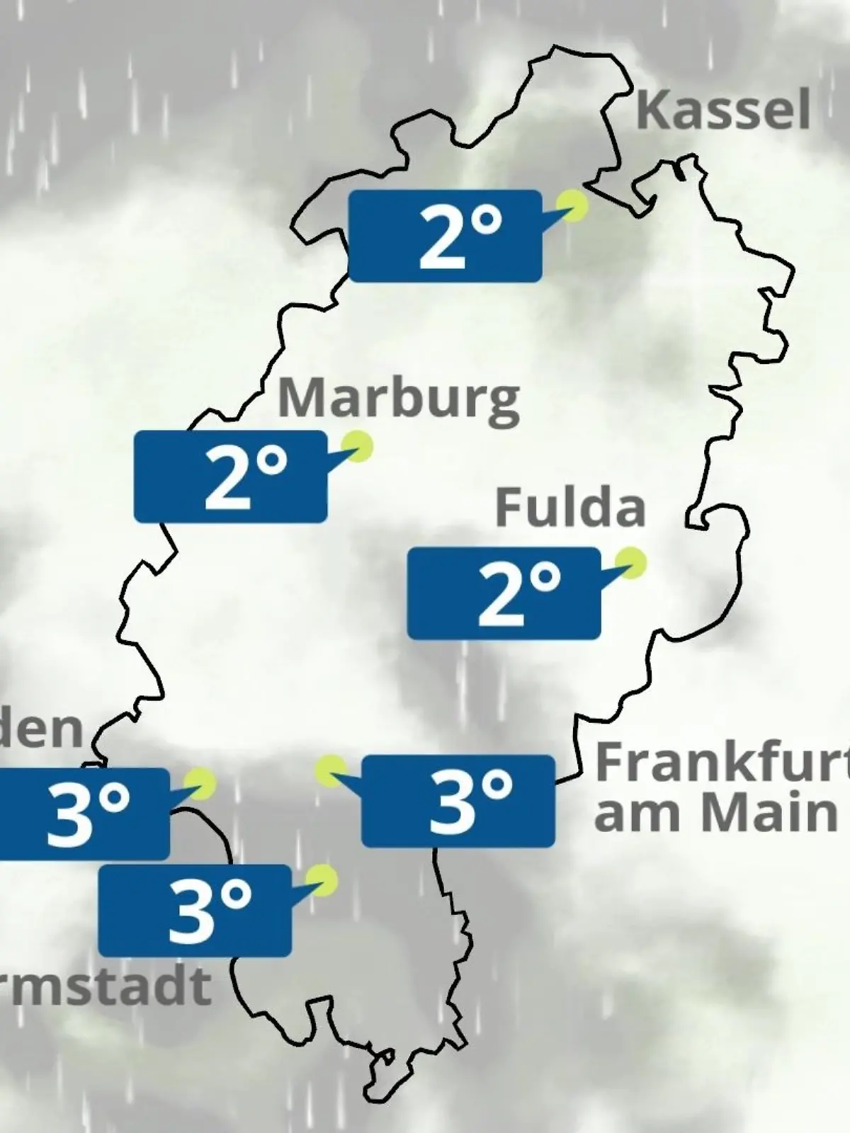 Bild zu: "Hessen: Wie wird das Wetter?"