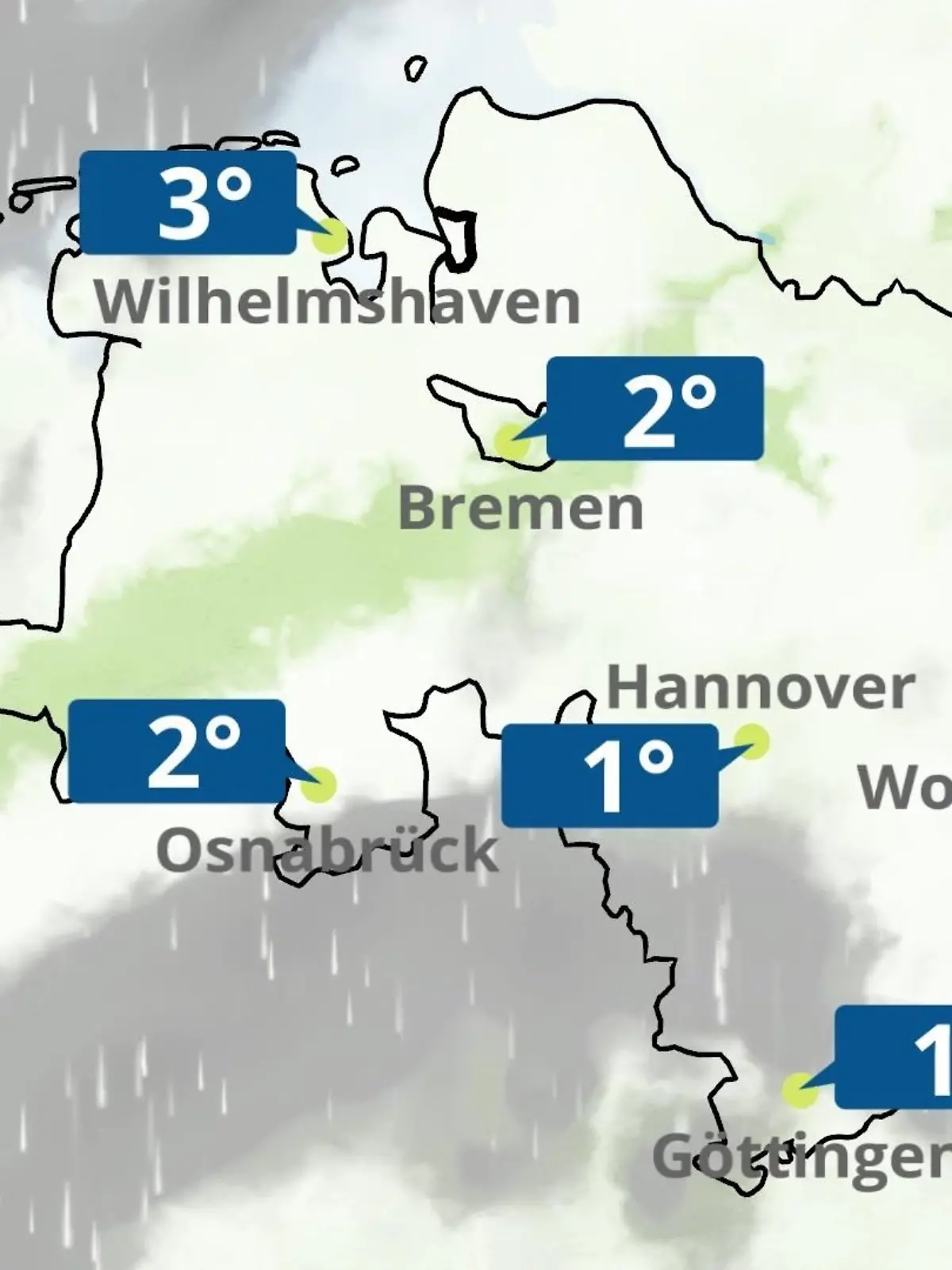 Bild zu: "Bremen und Niedersachsen: Wie wird das Wetter?"