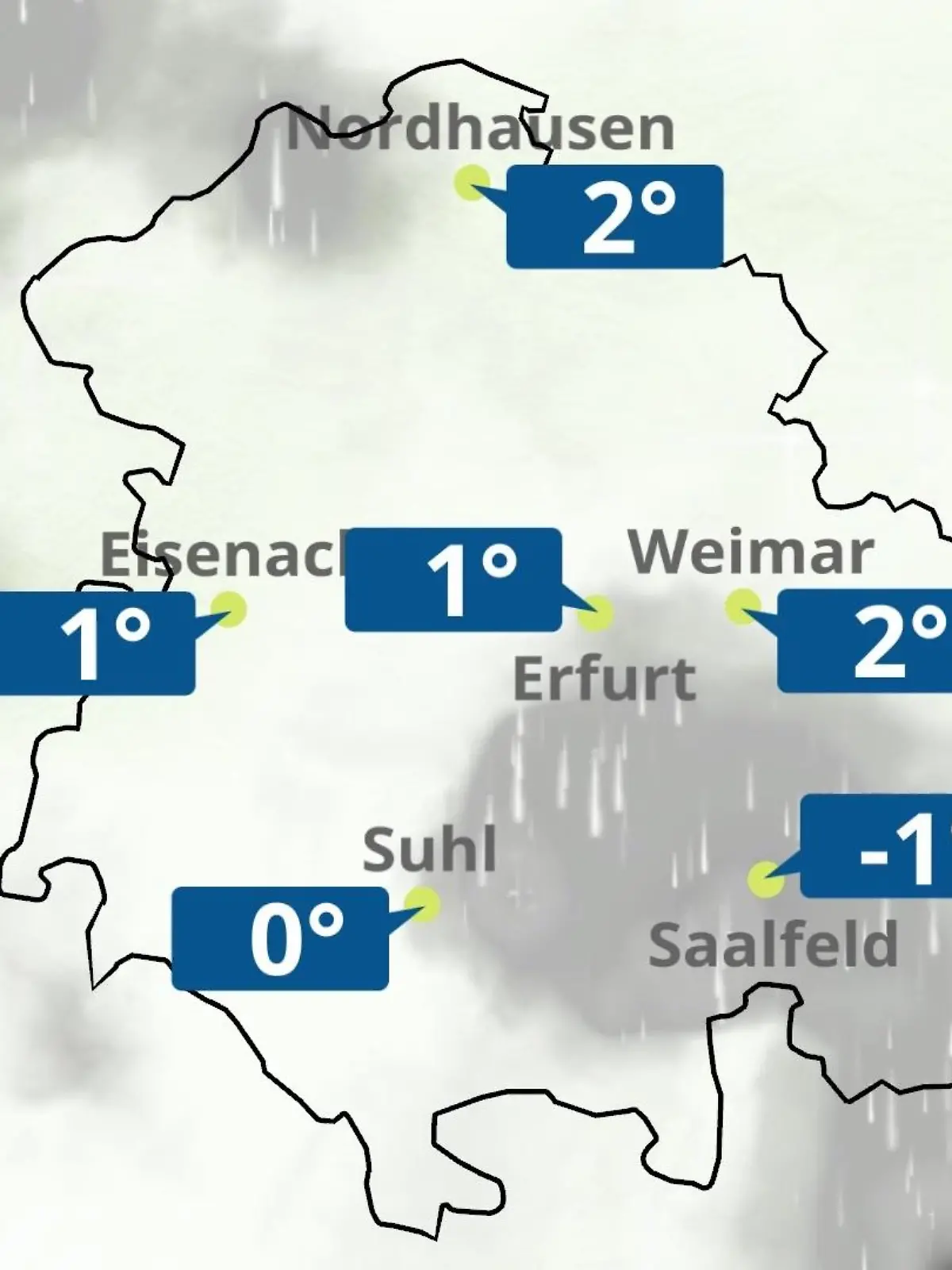 Bild zu: "Thüringen: Wie wird das Wetter?"