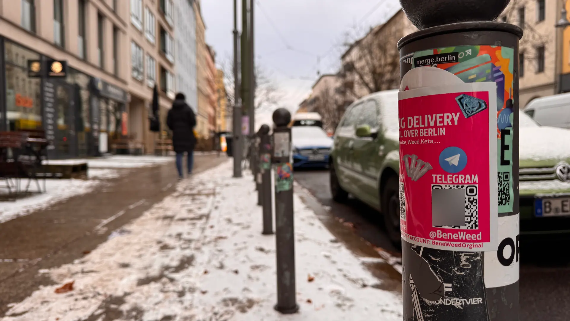 Sticker mit QR-Code