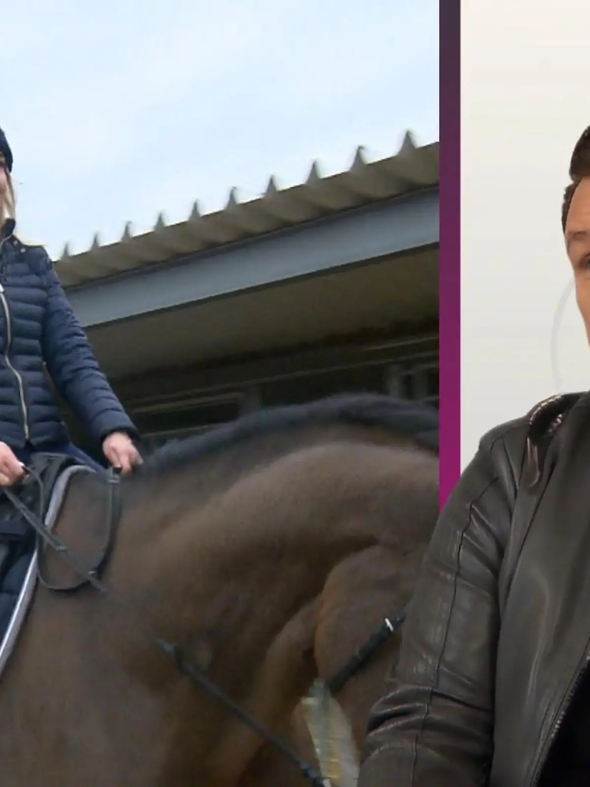 Bild zu: "Pia setzt nicht nur beim Reiten auf das richtige Pferd!"