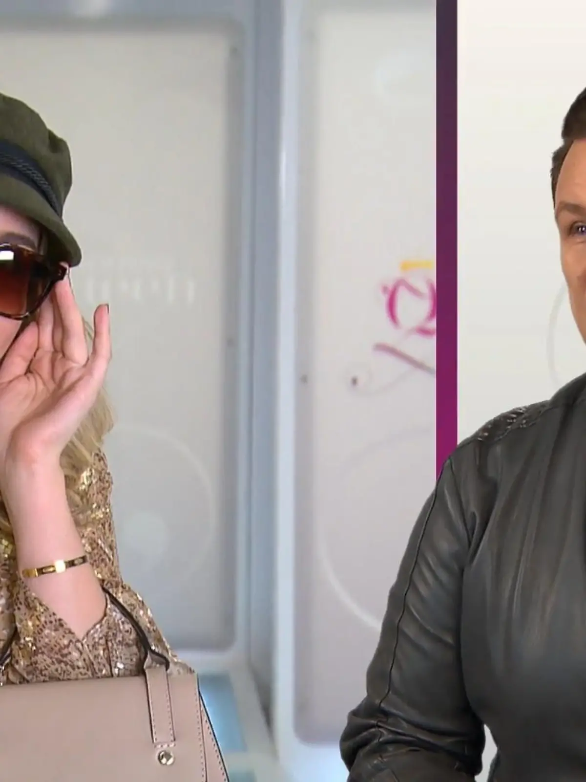 Bild zu: "Pia präsentiert ihren Winterlook auf dem Catwalk"