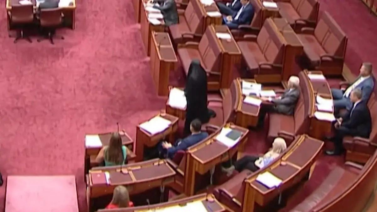 Rassismus-Eklat mit Burka! Politikerin vollverschleiert – weil ihr DAS nicht passt Pauline Hanson suspendiert