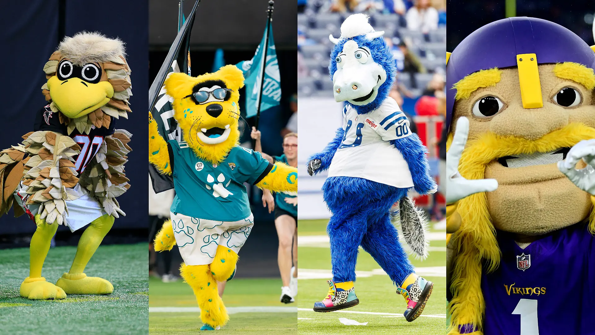 Diese NFL-Maskottchen müssen wir kennen