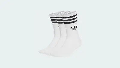 3-Streifen Crew-Socken im 3er-Pack