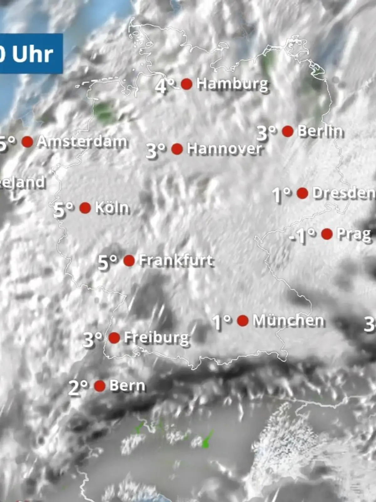 Bild zu: "Alles dicht und Dauerschneefall an und in den Alpen"
