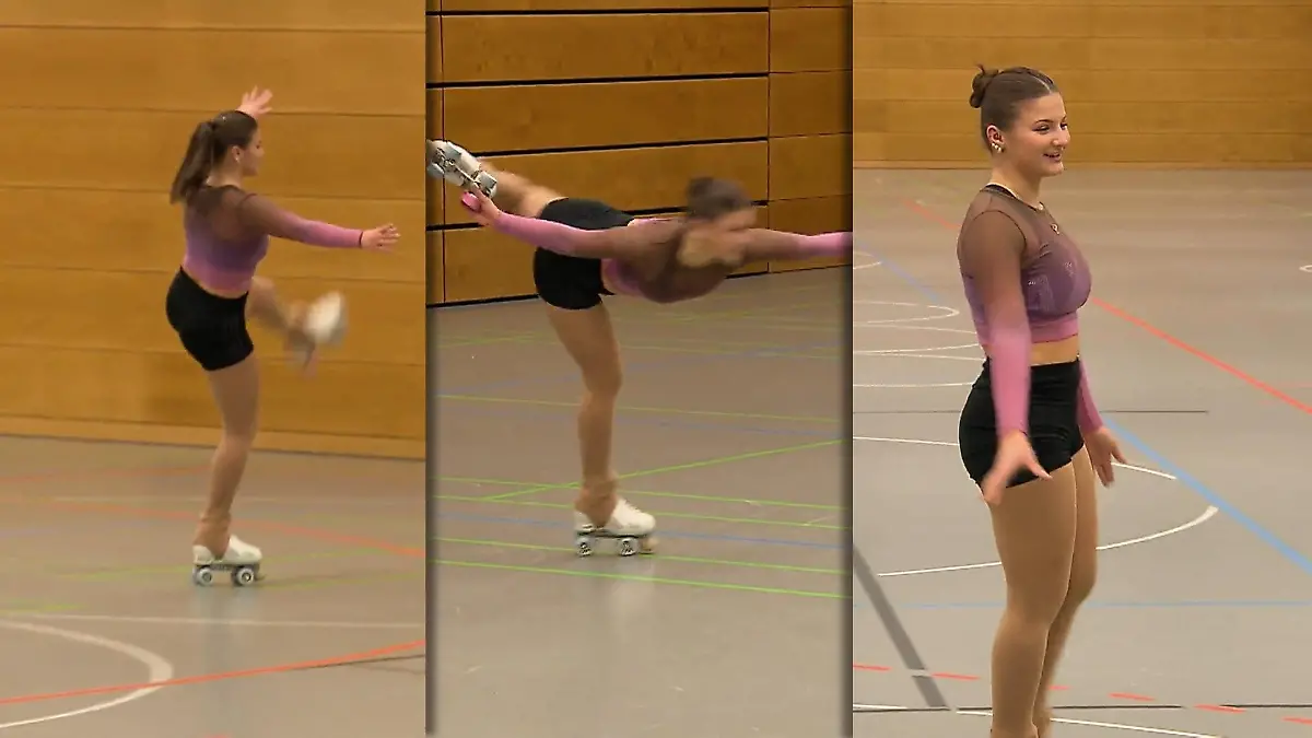 Rollkunstläuferin (17) beendet Karriere Schluss nach der Weltmeisterschaft