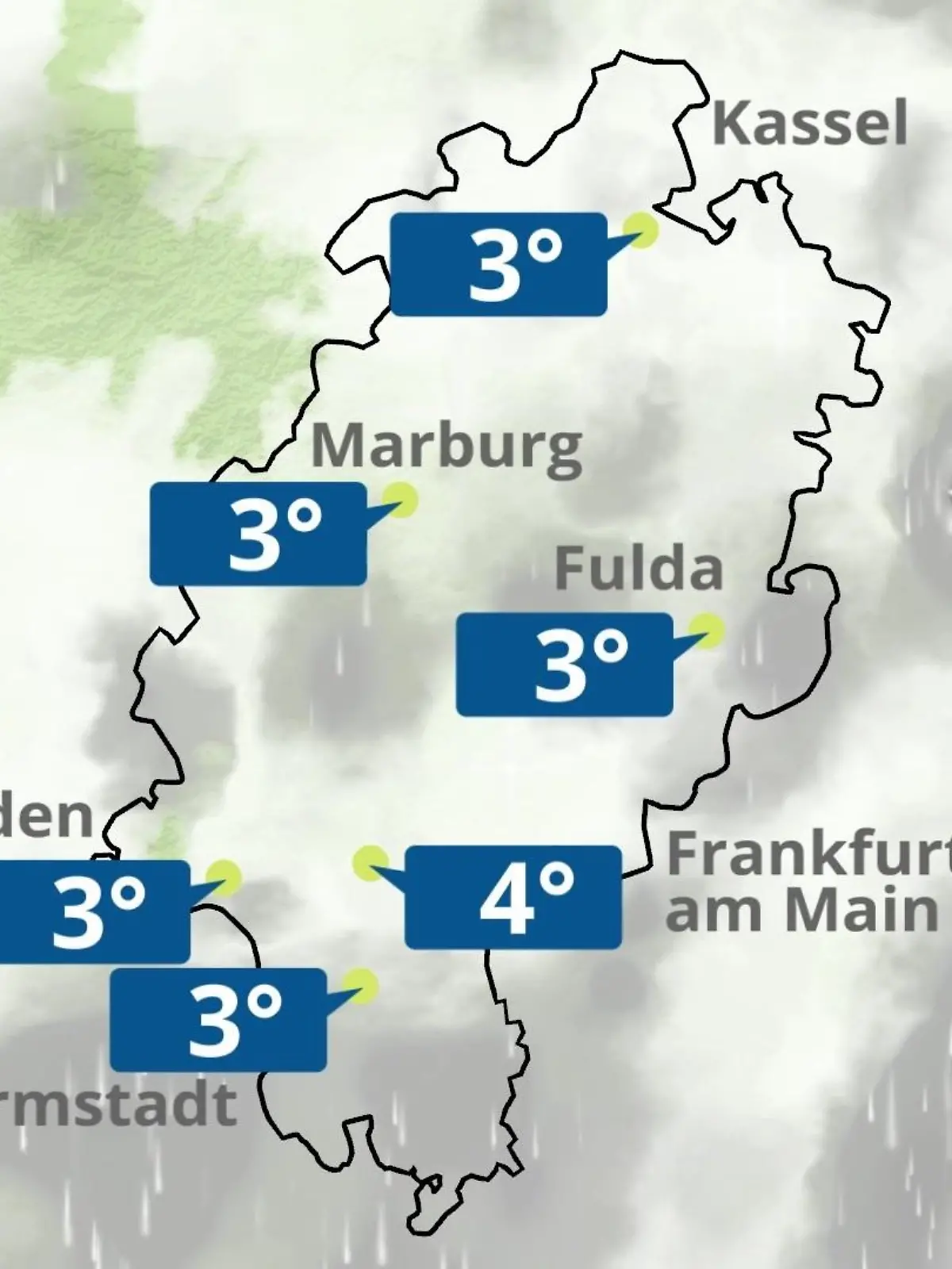 Bild zu: "Hessen: Wie wird das Wetter?"