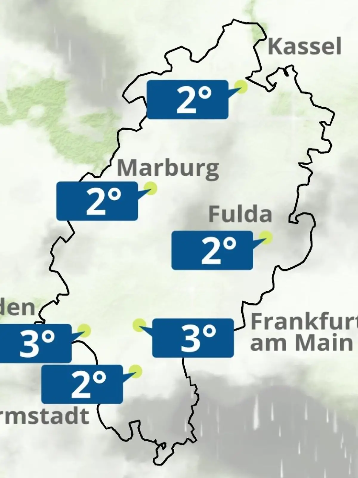Bild zu: "Hessen: Wie wird das Wetter?"