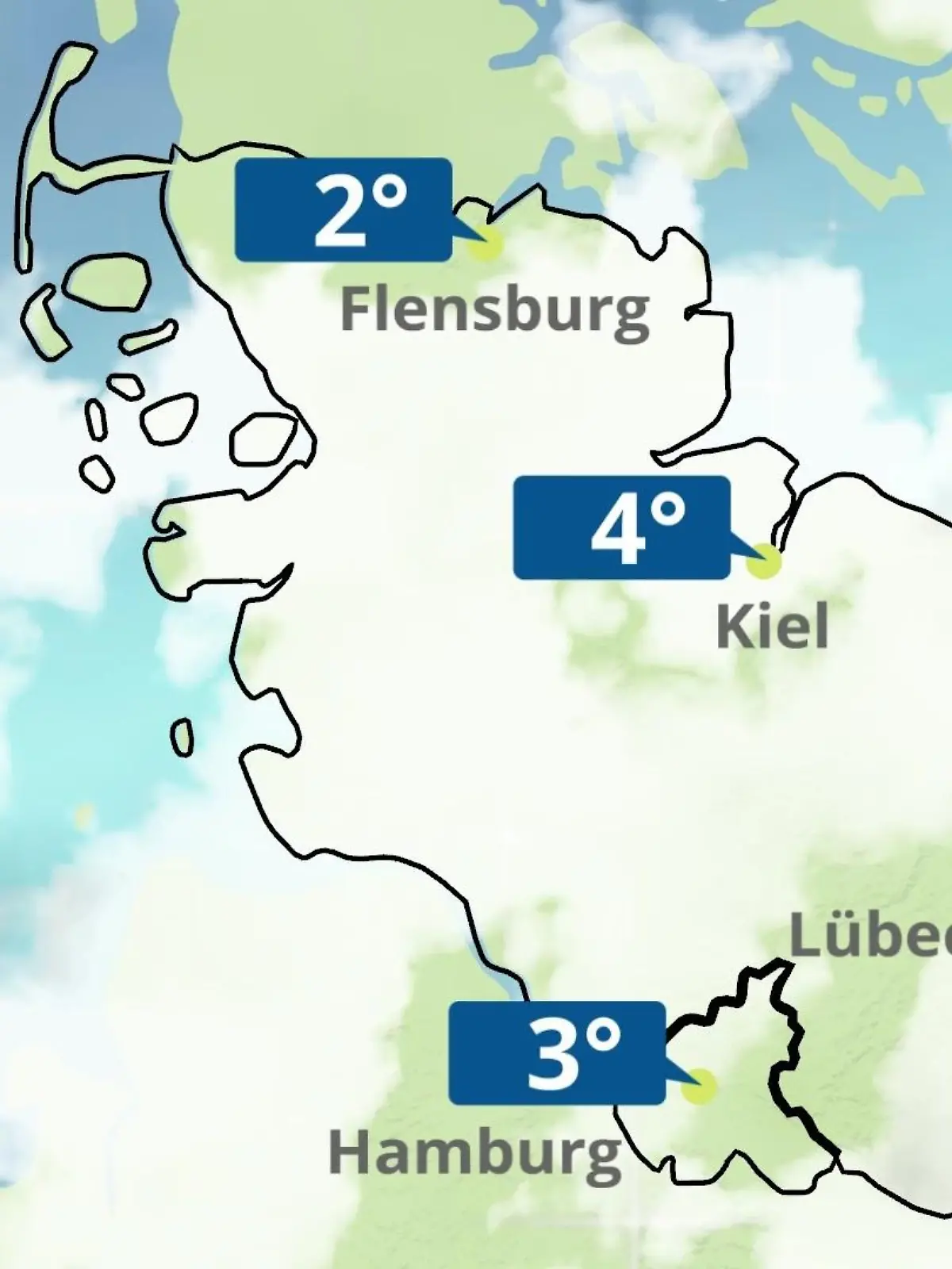 Bild zu: "Hamburg, Schleswig-Holstein: Wie wird das Wetter?"