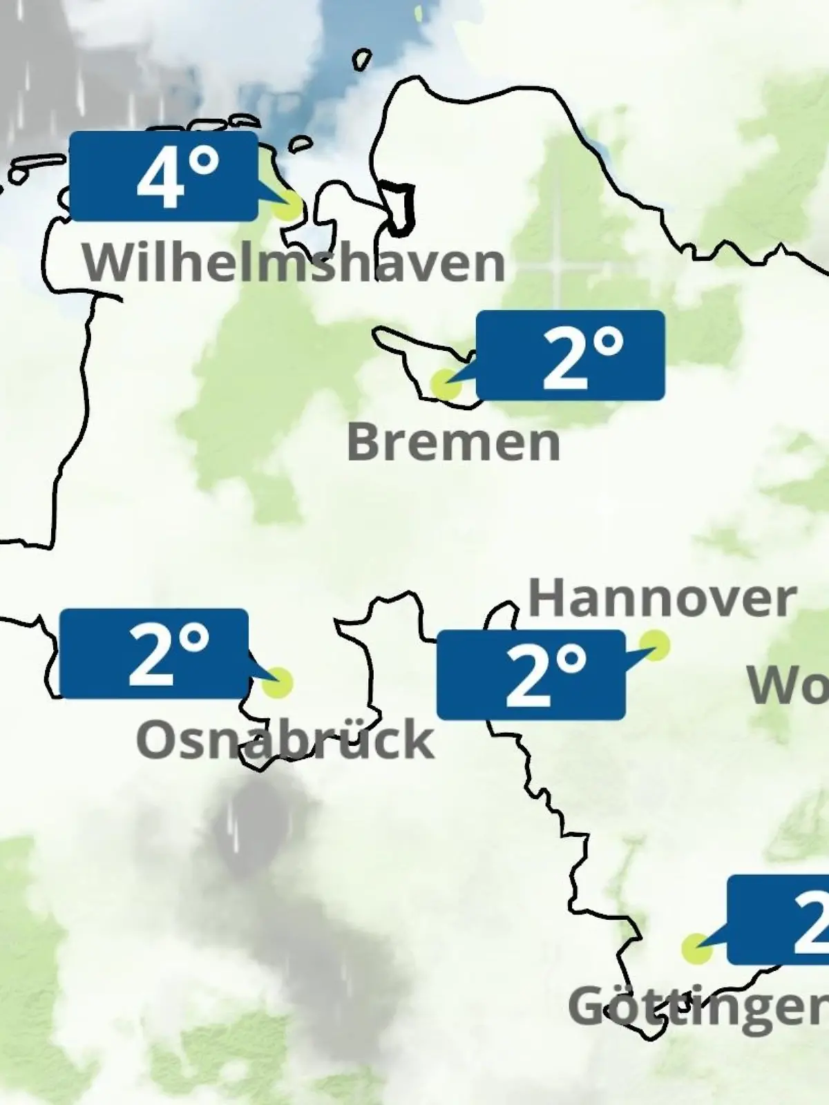 Bild zu: "Bremen und Niedersachsen: Wie wird das Wetter?"