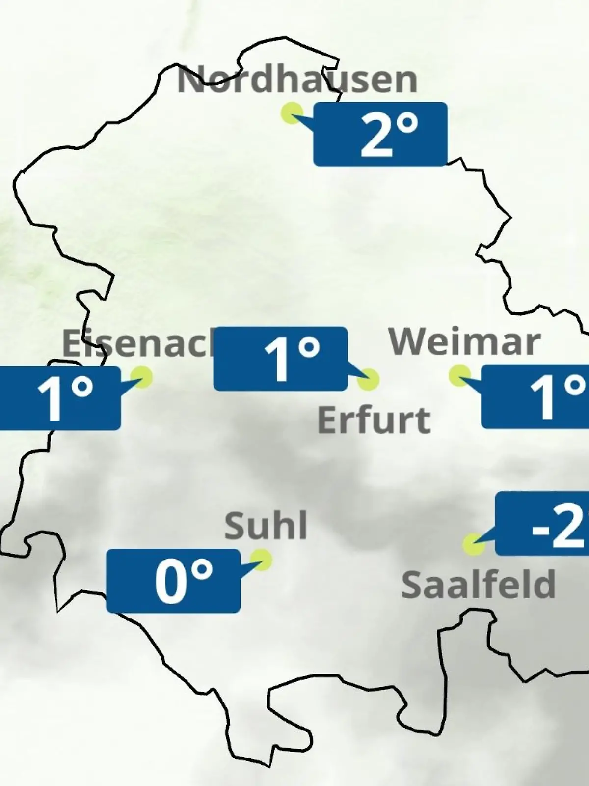 Bild zu: "Thüringen: Wie wird das Wetter?"