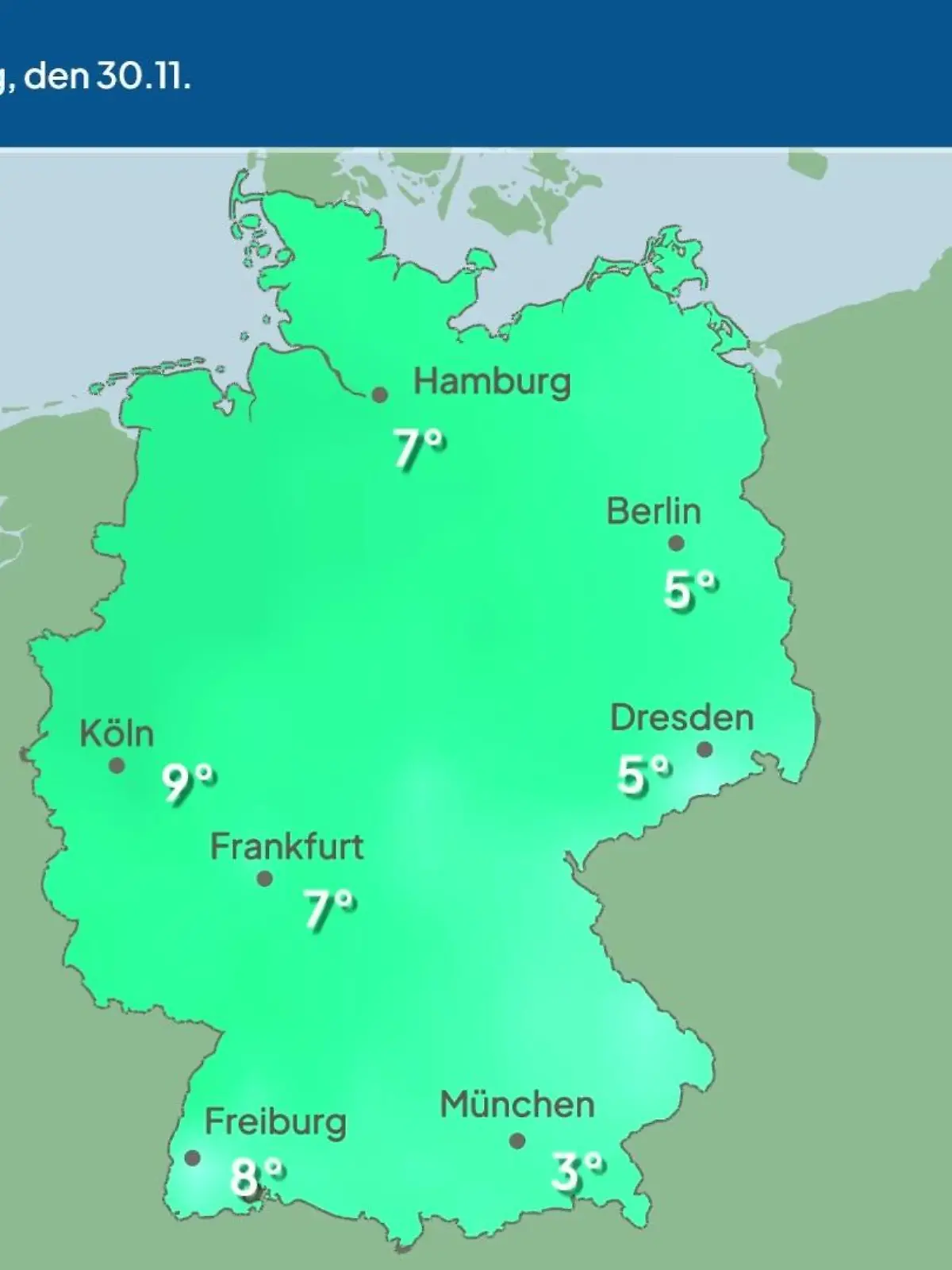 Bild zu: "Im Video: Temperatur-Vorhersage"