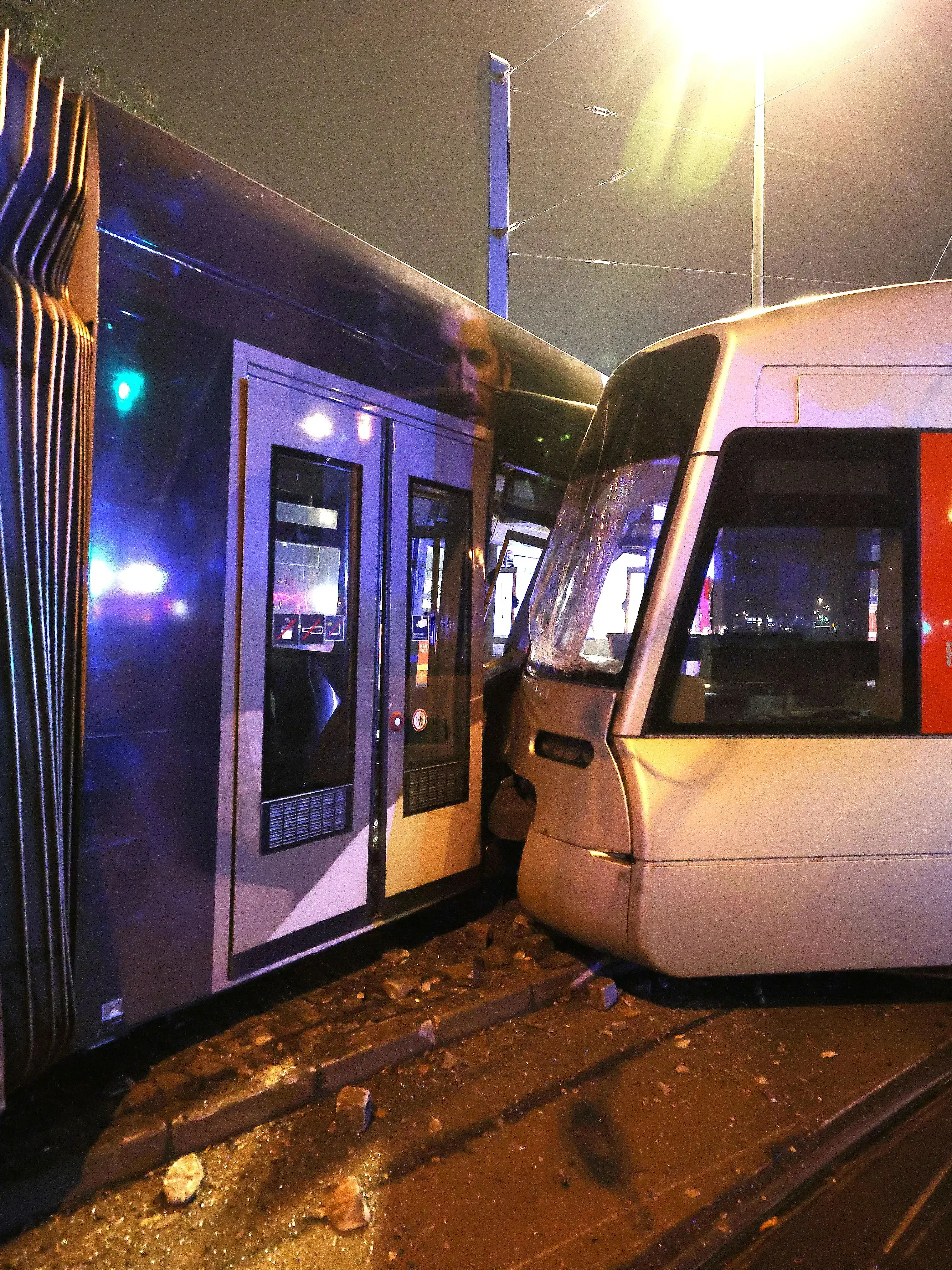 Straßenbahnunfall in Düsseldorf