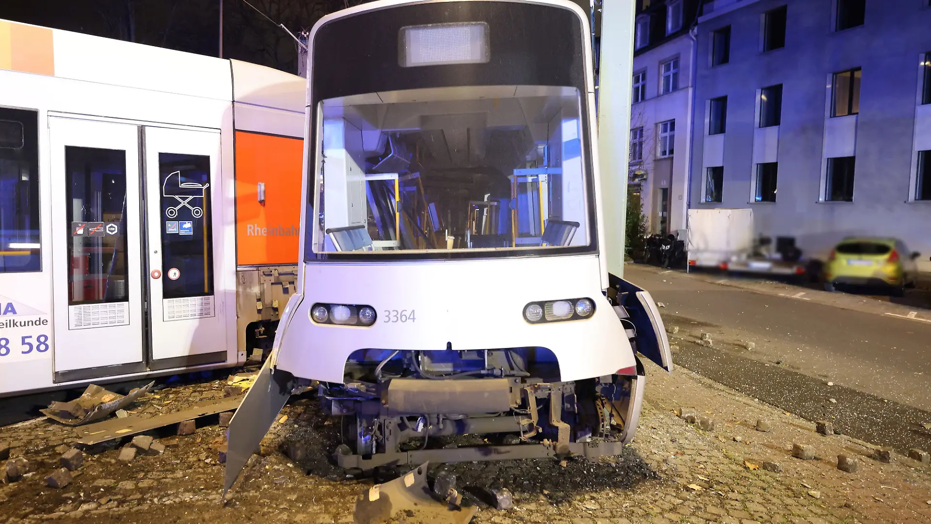 Straßenbahnunfall in Düsseldorf