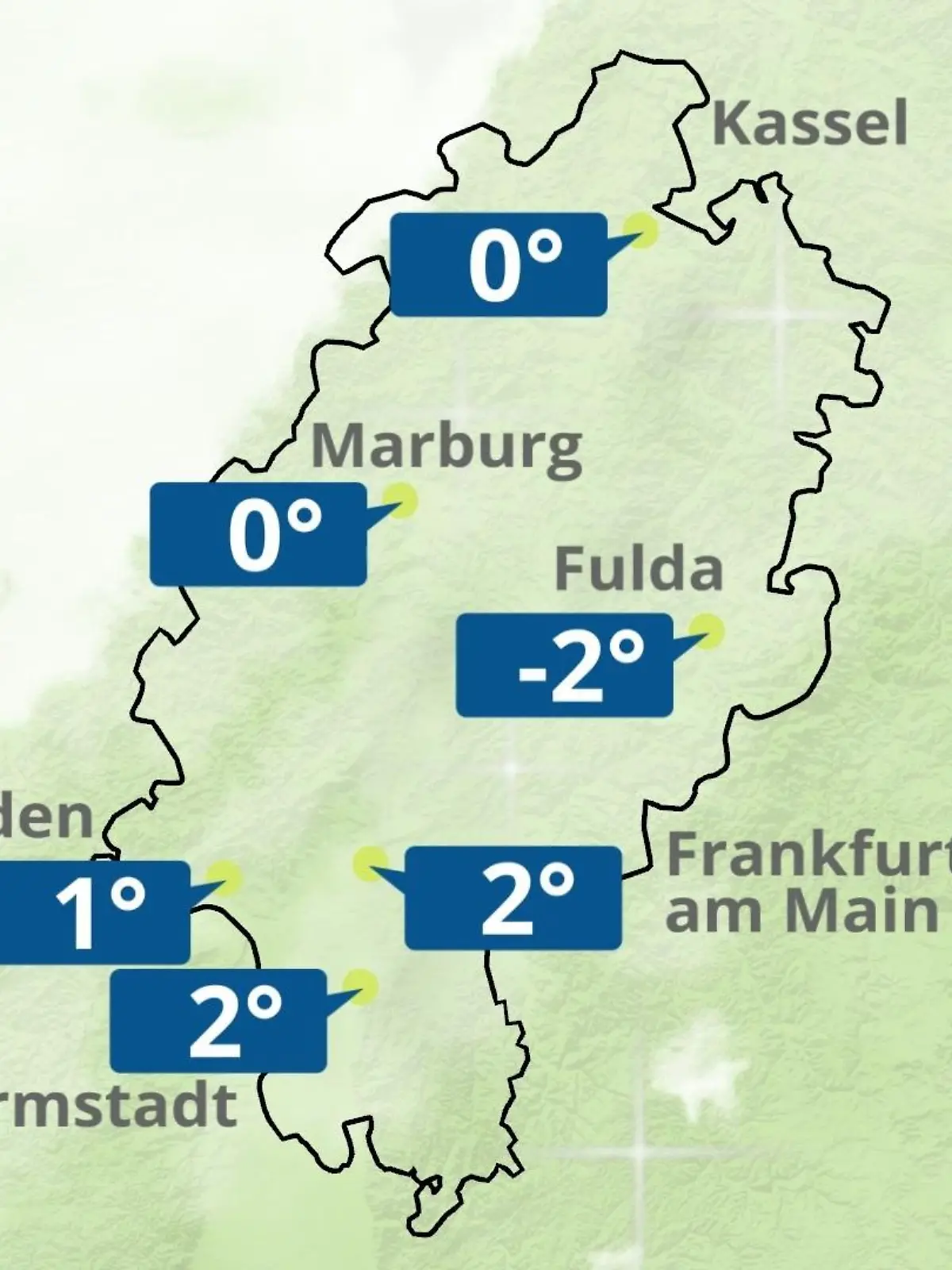 Bild zu: "Hessen: Wie wird das Wetter?"