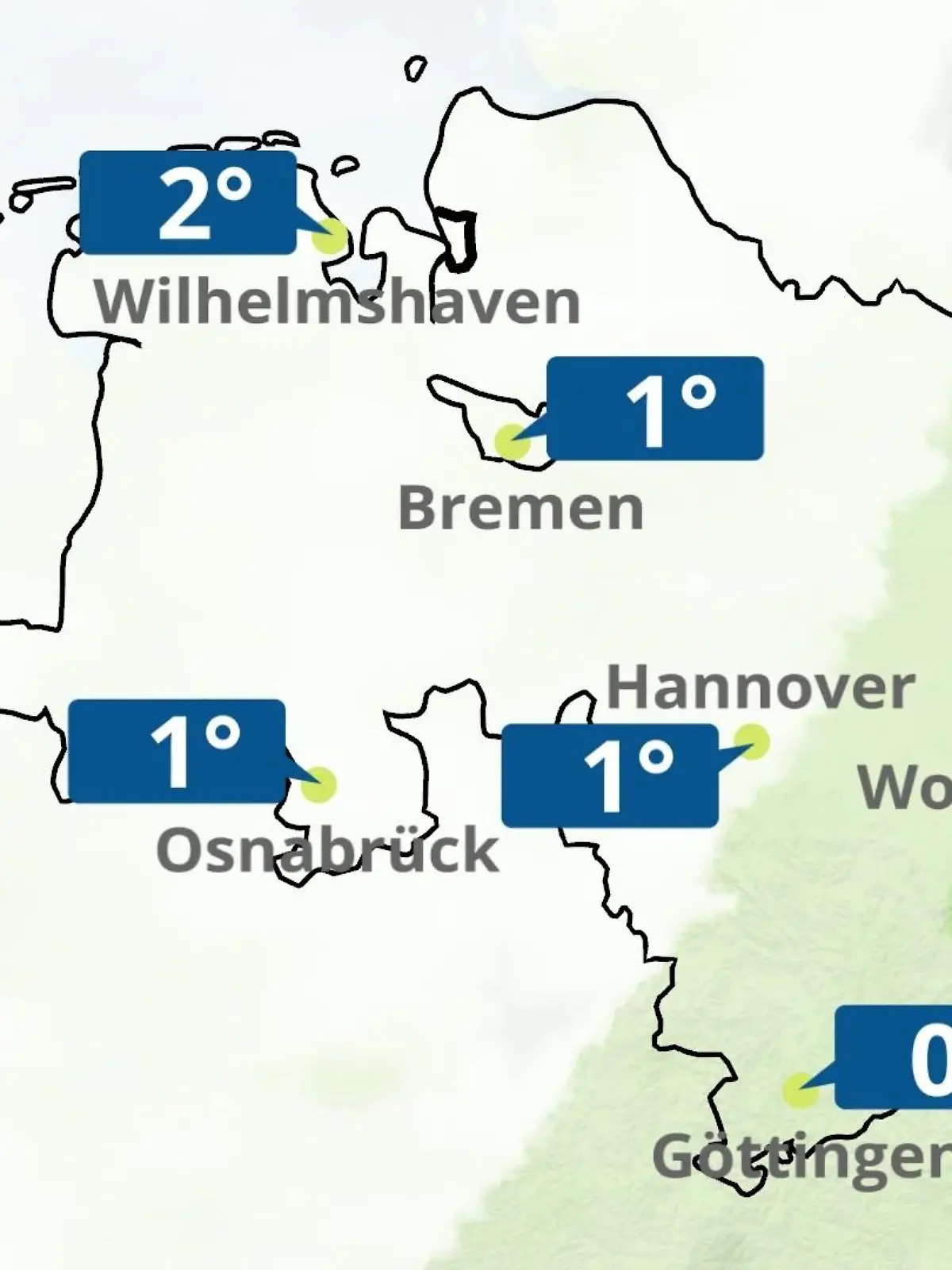 Bild zu: "Bremen und Niedersachsen: Wie wird das Wetter?"