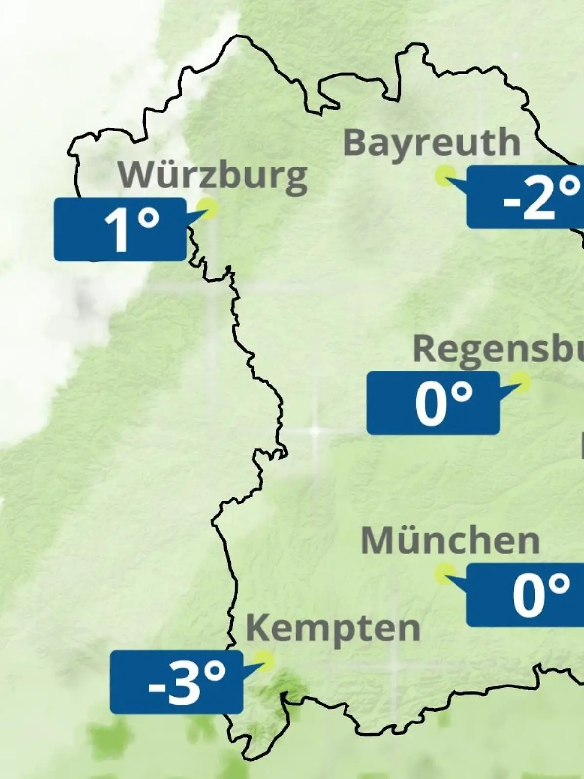 Bild zu: "Bayern: Wie wird das Wetter?"
