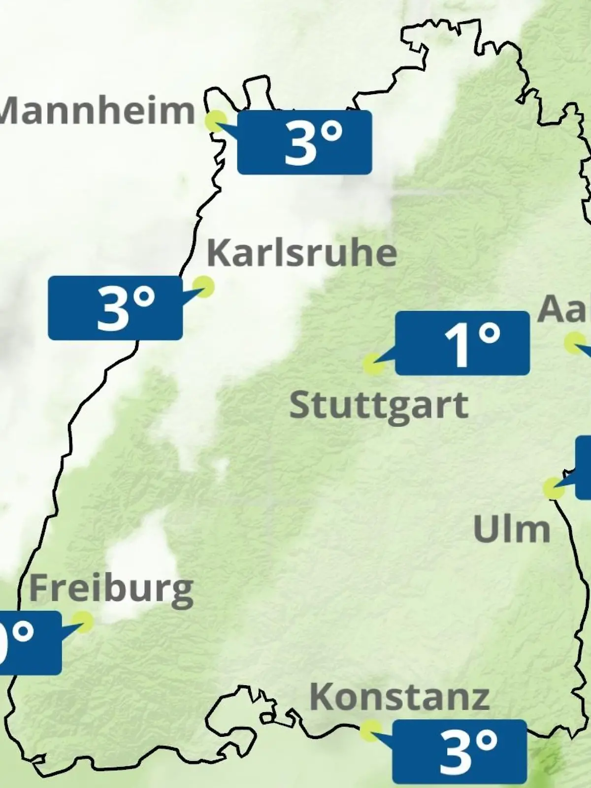 Bild zu: "Baden-Württemberg: Wie wird das Wetter?"