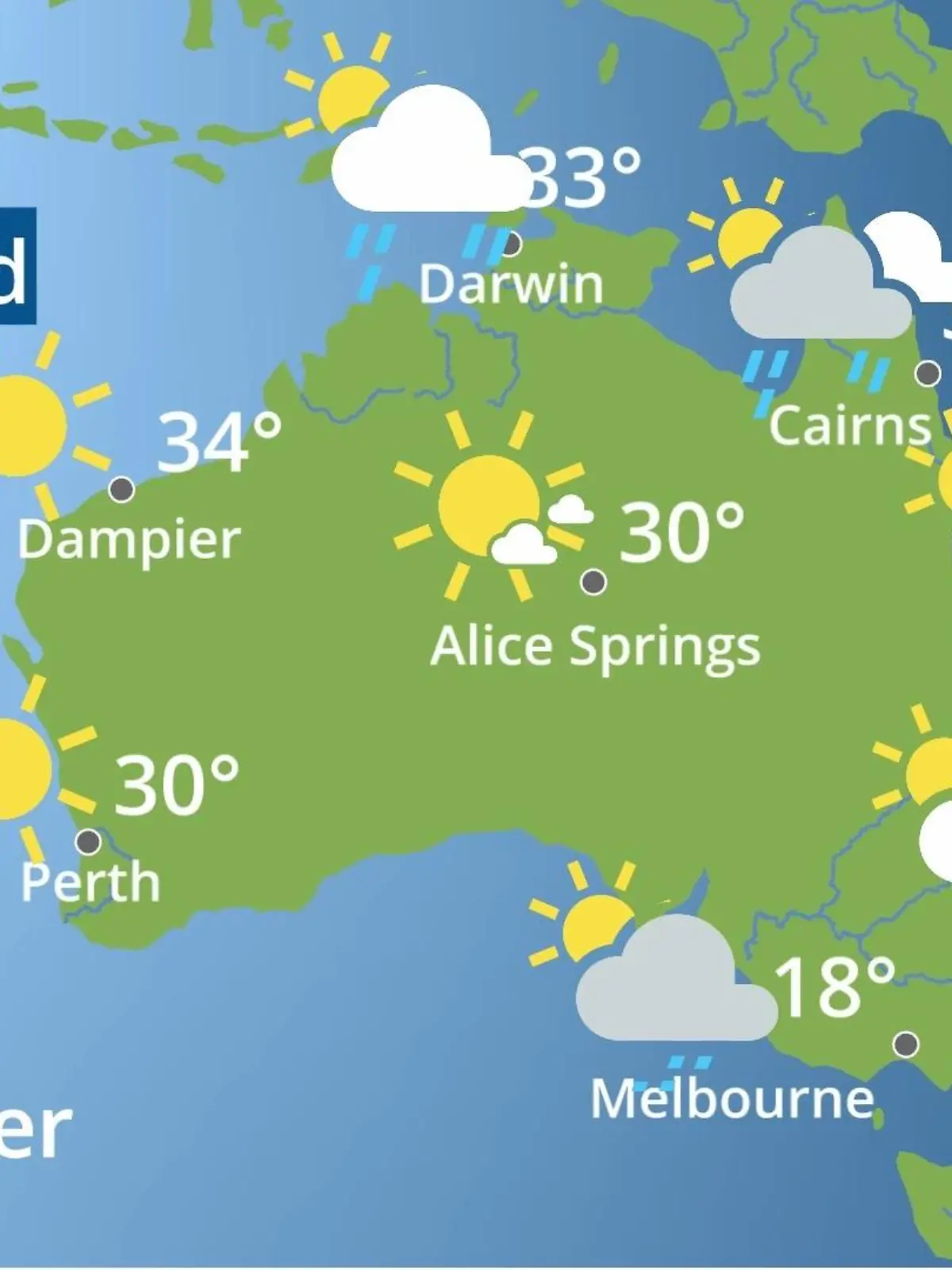 Bild zu: "Australien: Wie wird das Wetter?"