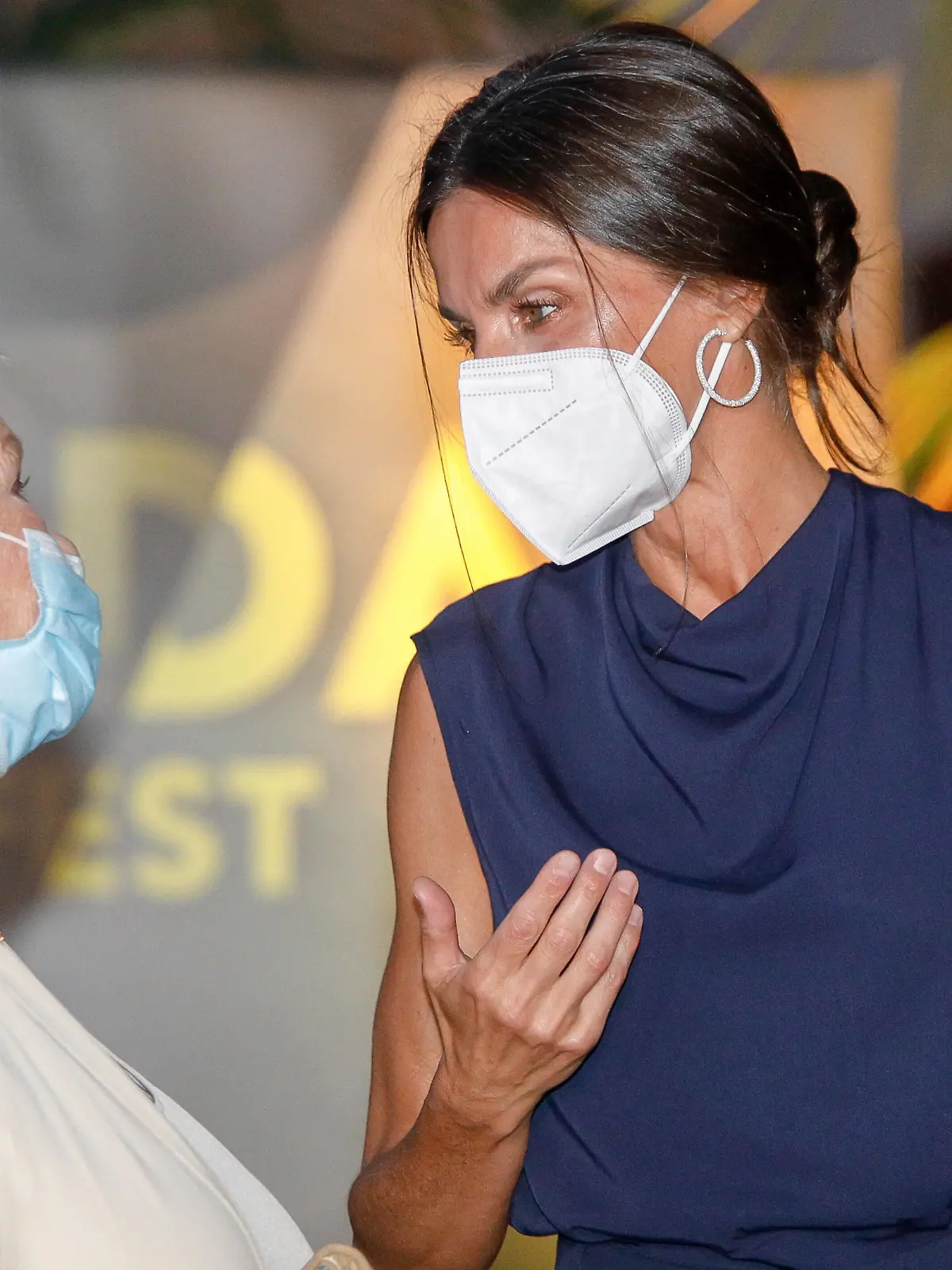 Palma de Mallorca, SPAIN-August 01: **NO Spain** Queen Letizia and Judy Dench at the closure of the Atlantida Film festival at the La Misericordia cultural center in Palma de Mallorca, Spain on August 01, 2021. PUBLICATIONxNOTxINxUSA Copyright: xJimmyxOlsen/MediaPunchx 