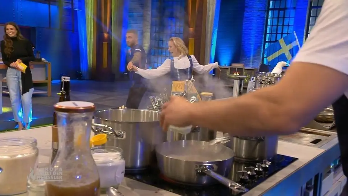 Das Kochen überlässt Isabel Edvardsson den anderen Man muss seine stärken kennen