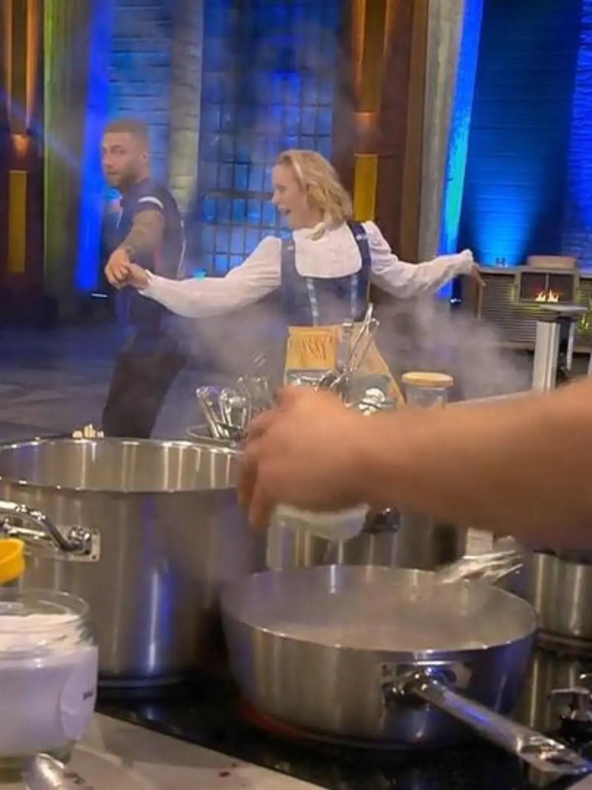 Bild zu: "Das Kochen überlässt Isabel Edvardsson den anderen"