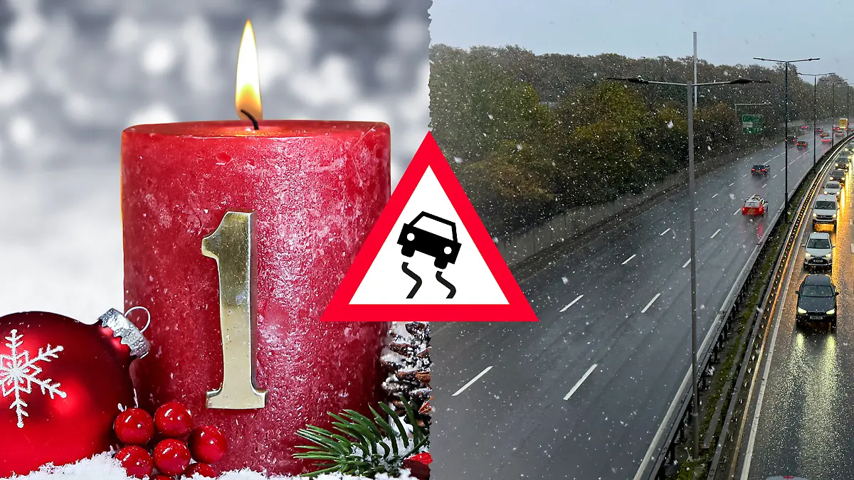 Bild zu: "Glatteis, Sturm und Temperatur-Crash"