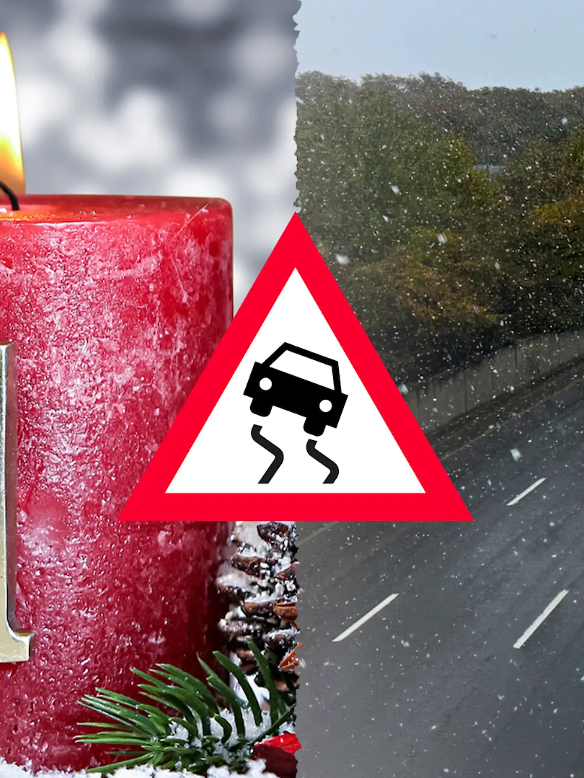 Bild zu: "Glatteis, Sturm und Temperatur-Crash"