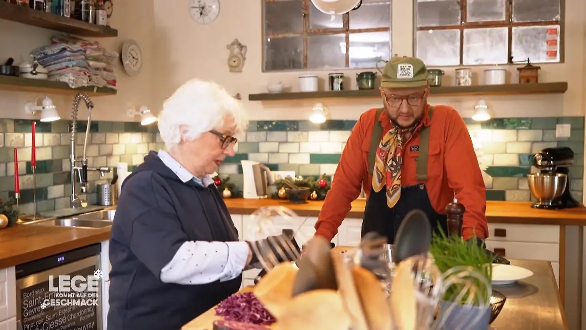 Sebastian lege und seine Geheimzutat Mama Rotkohl-Challenge