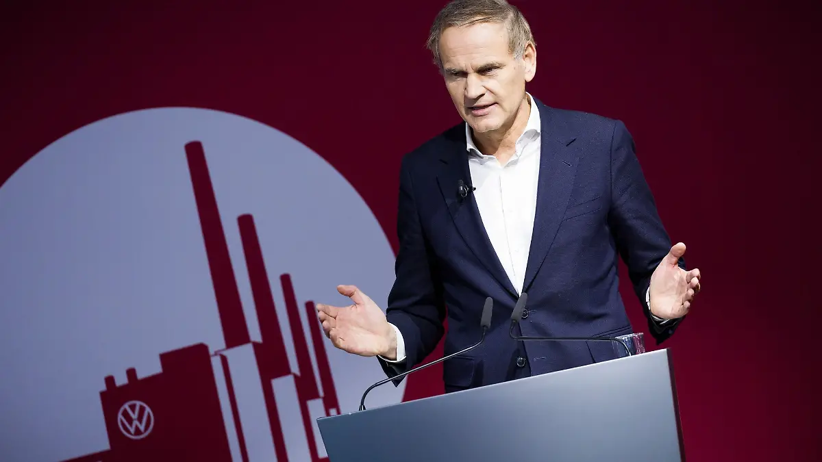 Oliver Blume beim Festakt zu 80 Jahre Mitbestimmung bei VW: «Kein Gegensatz zur Unternehmensführung».