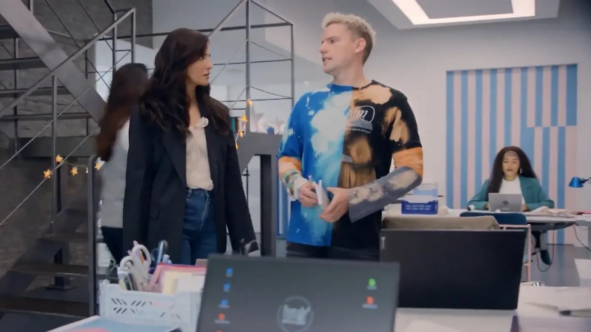 Erster Arbeitstag für Laura