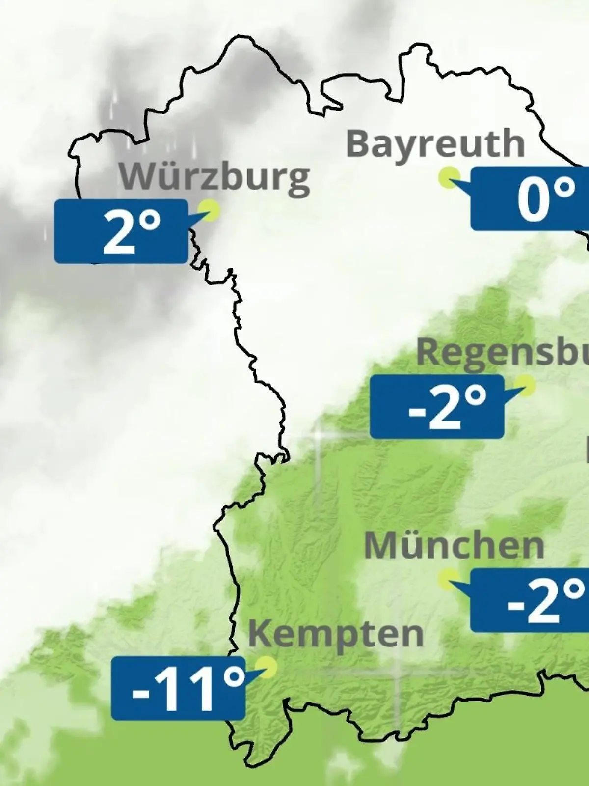 Bild zu: "Bayern: Wie wird das Wetter?"