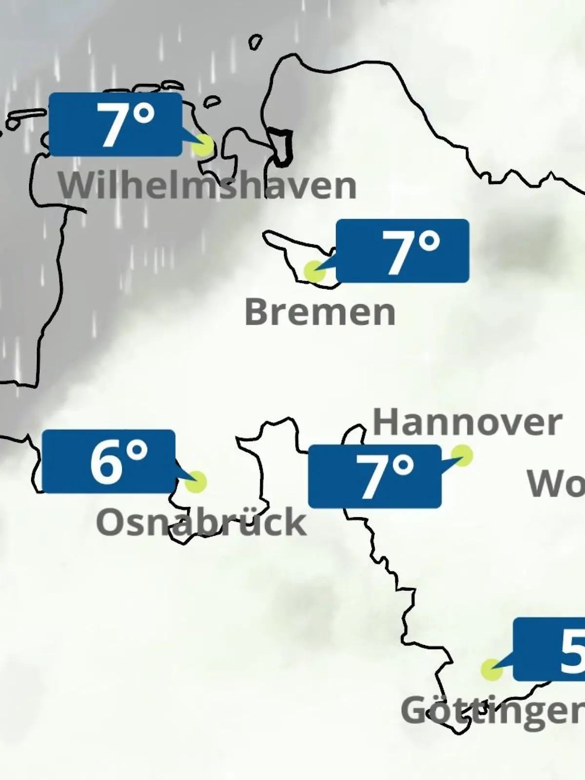 Bild zu: "Bremen und Niedersachsen: Wie wird das Wetter?"