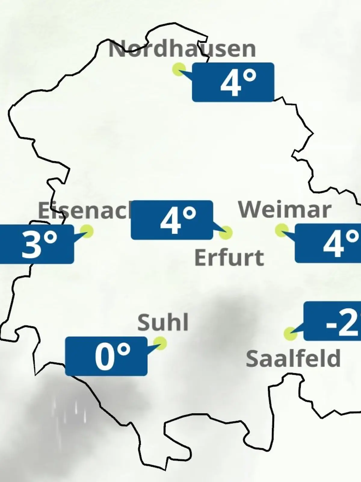 Bild zu: "Thüringen: Wie wird das Wetter?"