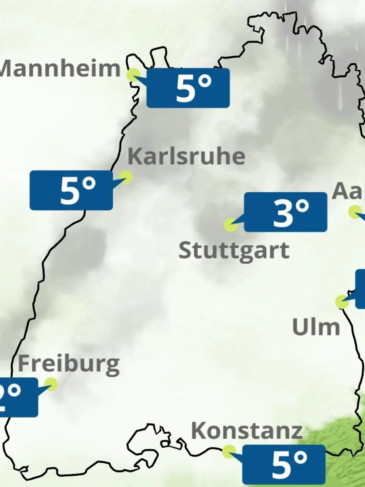 Bild zu: "Baden-Württemberg: Wie wird das Wetter?"