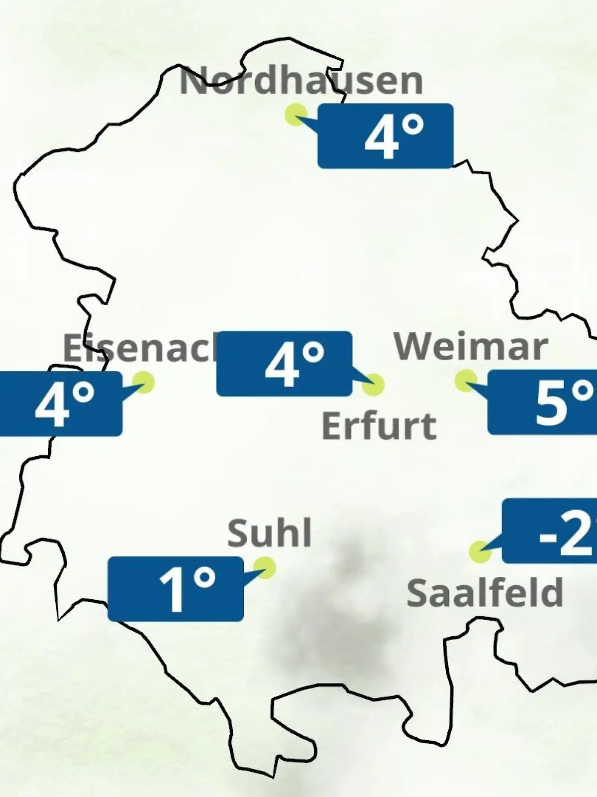Bild zu: "Thüringen: Wie wird das Wetter?"