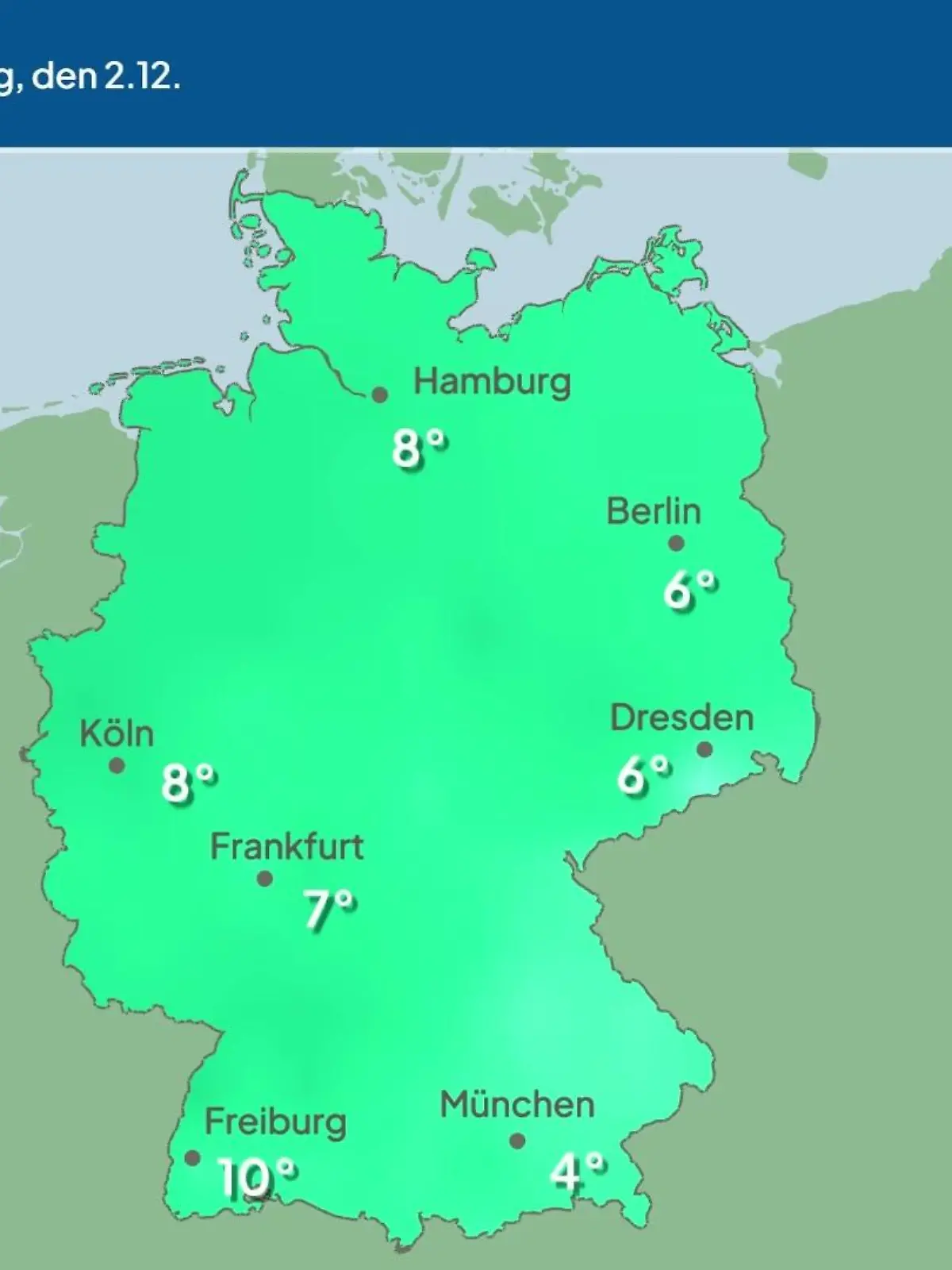 Bild zu: "Im Video: Temperatur-Vorhersage"