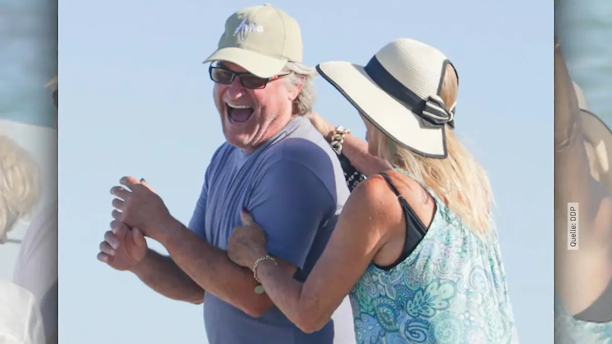 Goldie Hawn und Kurt Russell knutschen immer noch Nach über 30 Jahren Liebe