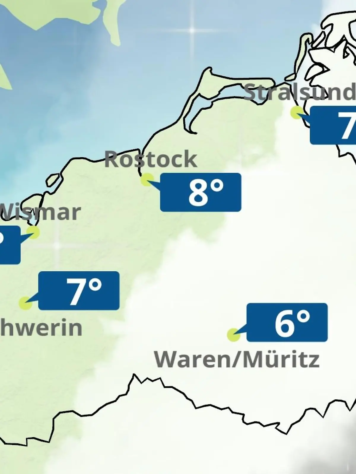 Bild zu: "Mecklenburg-Vorpommern: Wie wird das Wetter?"
