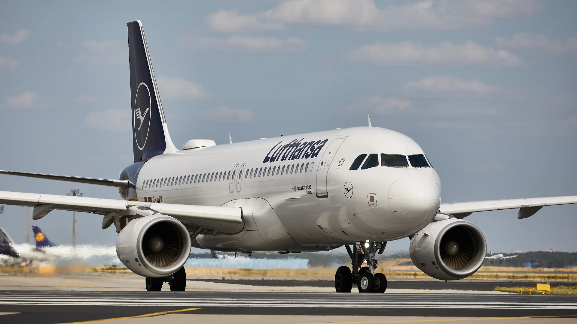 Ein Airbus A320 von Lufthansa