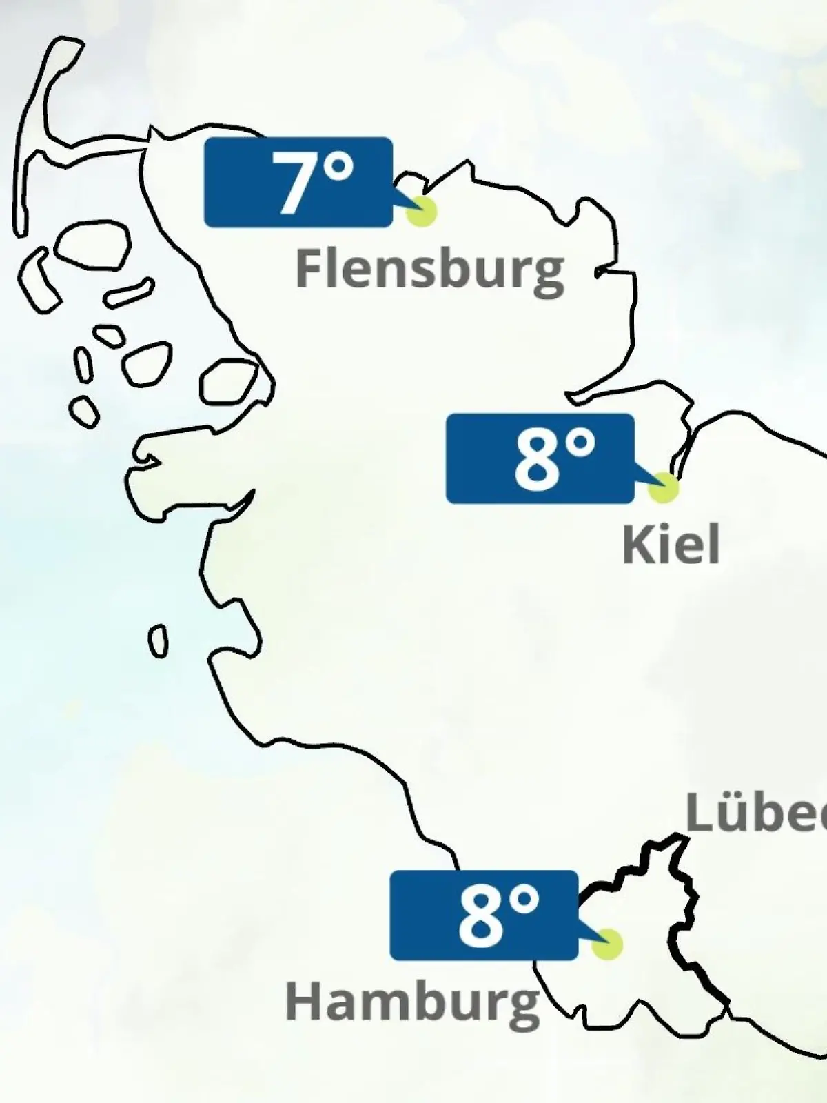 Bild zu: "Hamburg, Schleswig-Holstein: Wie wird das Wetter?"