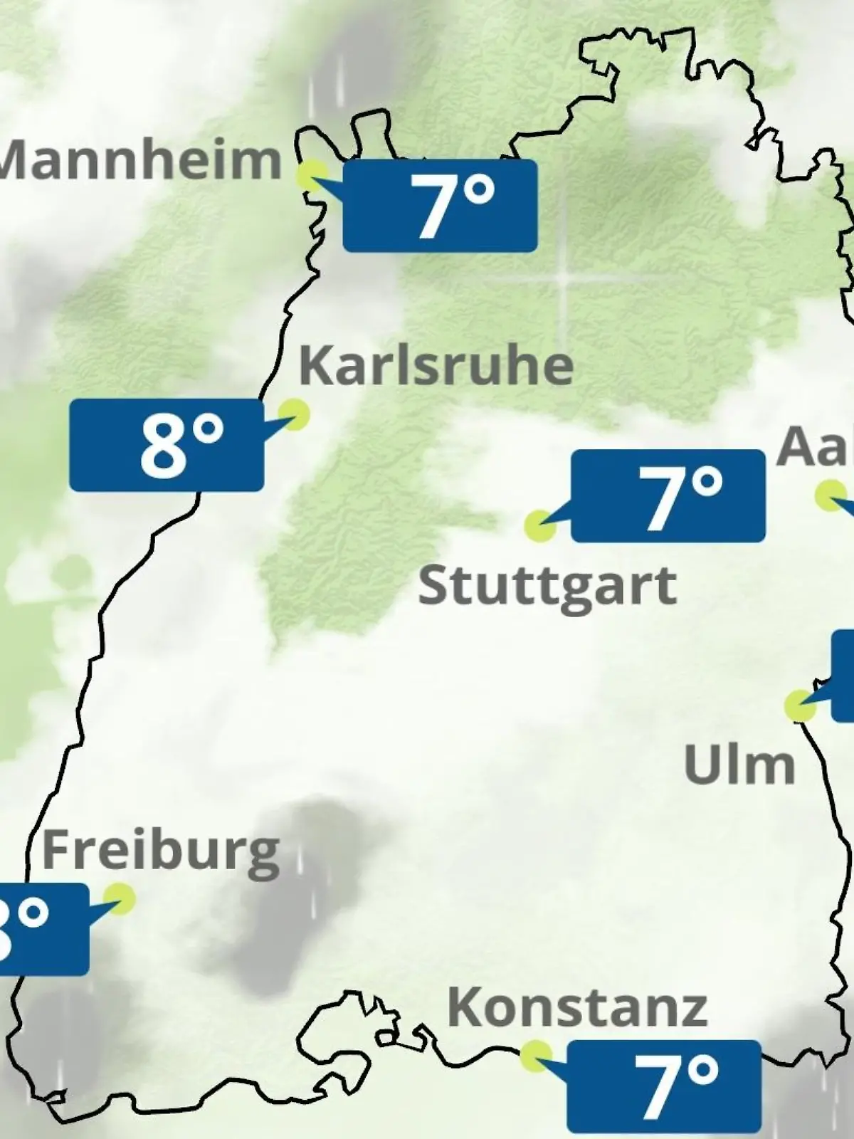 Bild zu: "Baden-Württemberg: Wie wird das Wetter?"