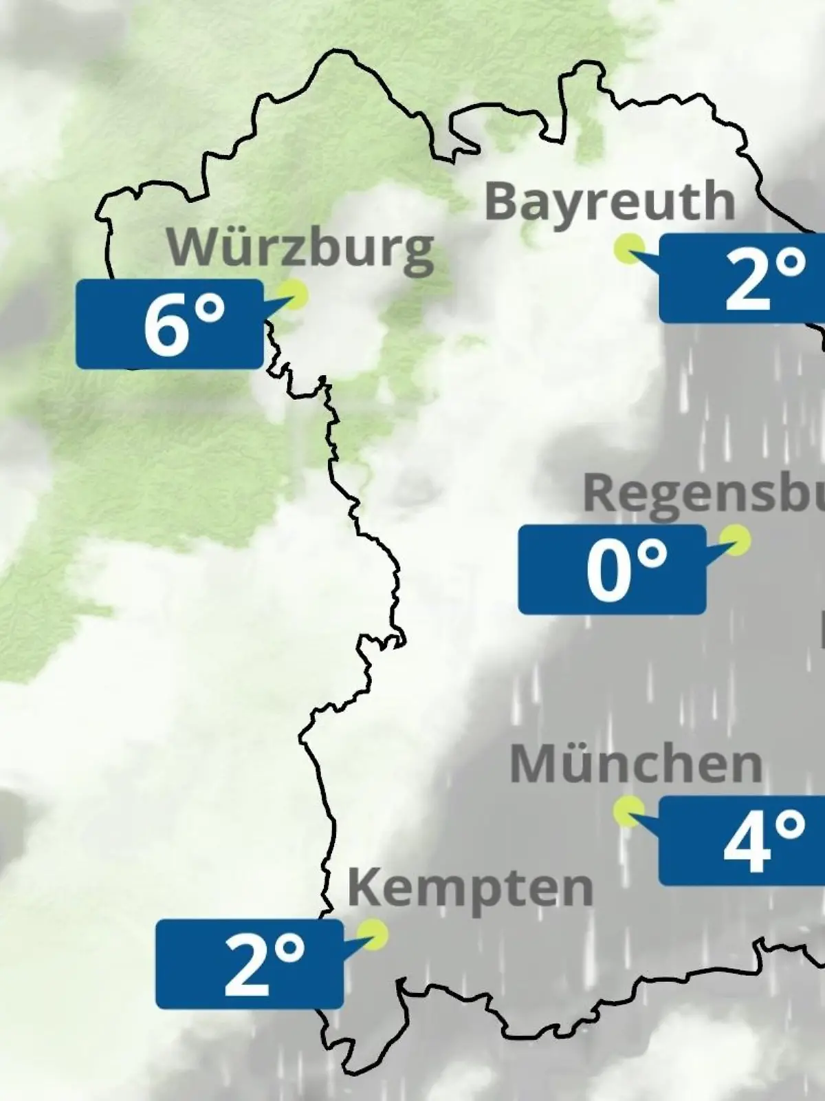 Bild zu: "Bayern: Wie wird das Wetter?"