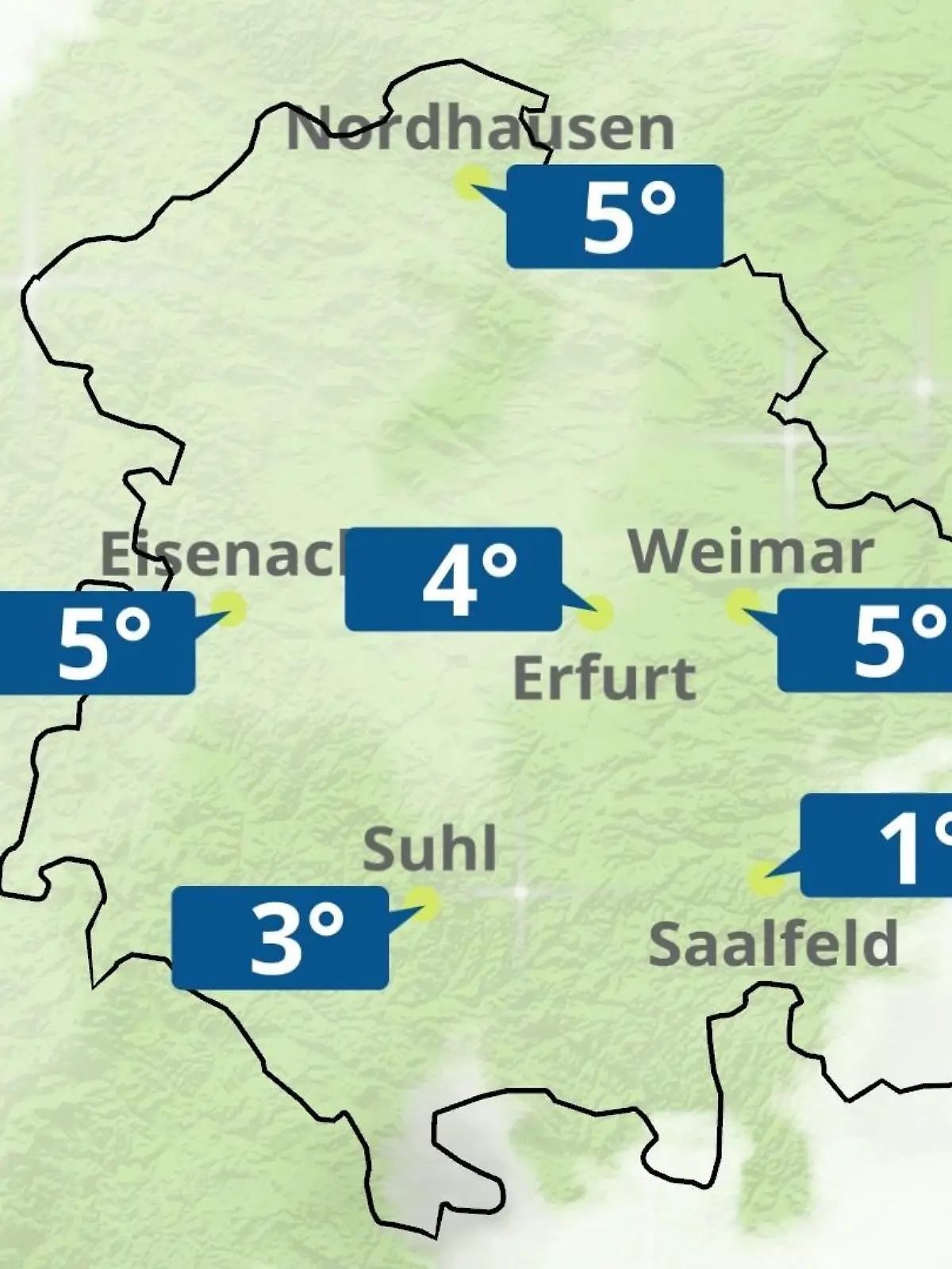 Bild zu: "Thüringen: Wie wird das Wetter?"