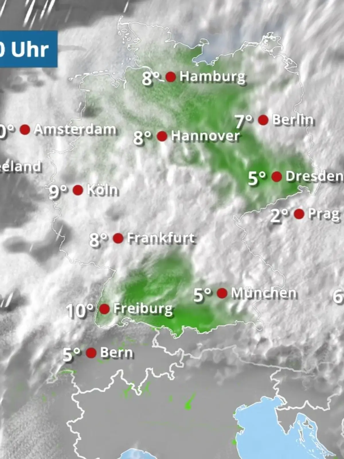 Bild zu: "Ab Mittag häufig ein trockener Tag"