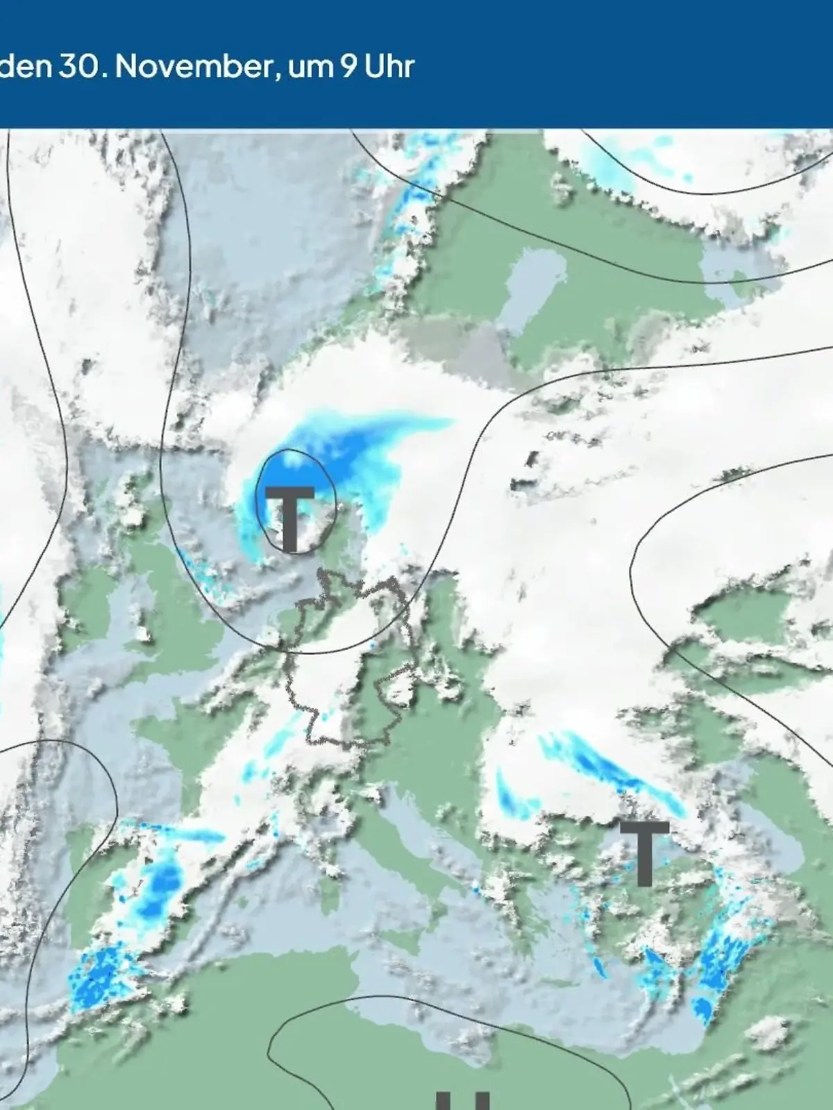 Bild zu: "Die Wetterlage der kommenden 5 Tage"