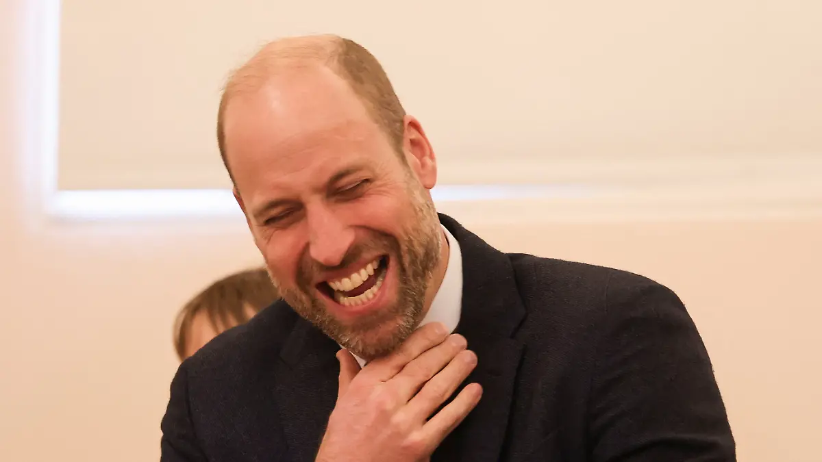 Prinz William bei einer Comedyshow