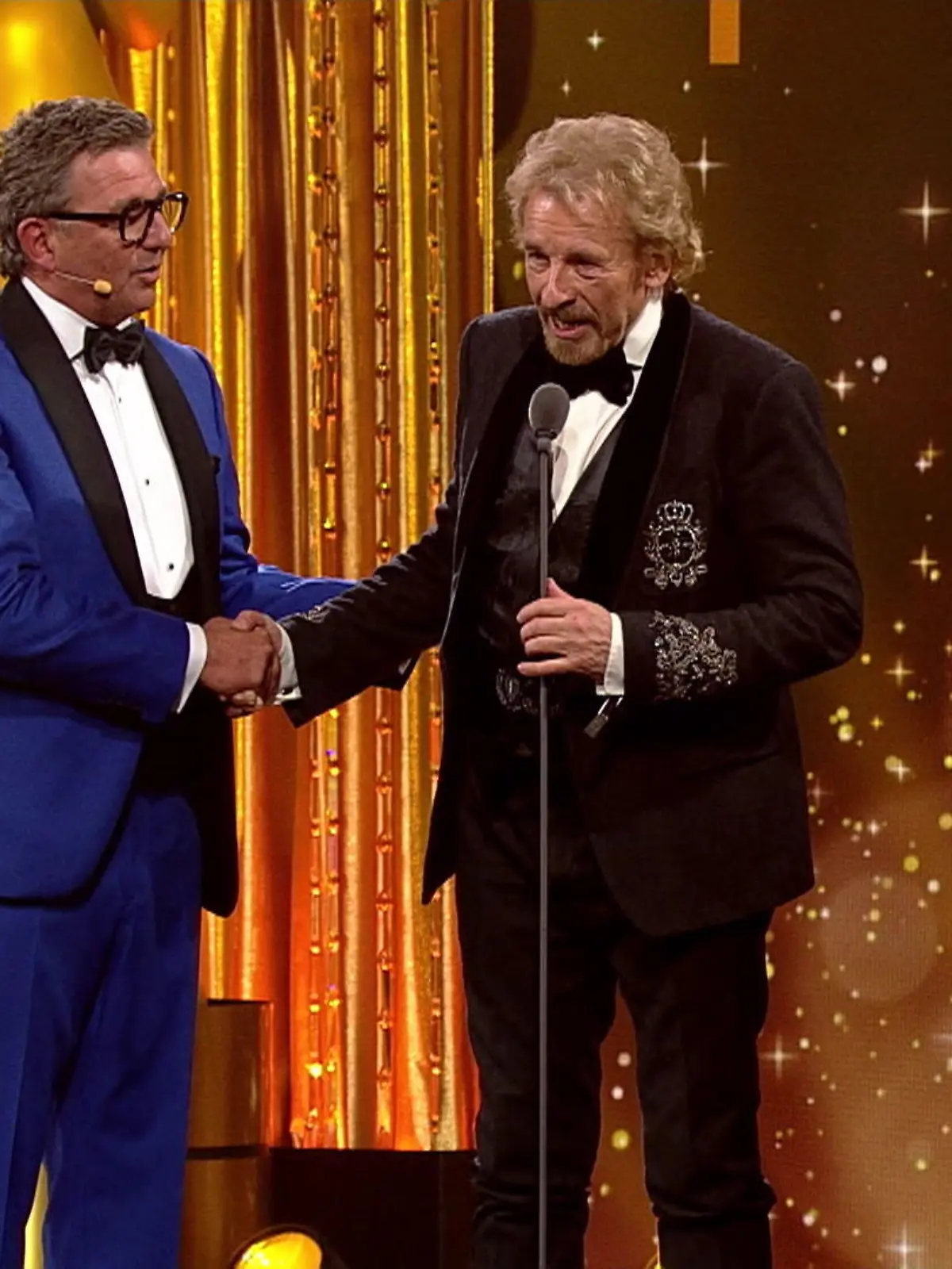 Bild zu: "Thomas Gottschalk verwundert erneut mit Rede – „Bergdoktor"-Star Hans Sigl greift ein"