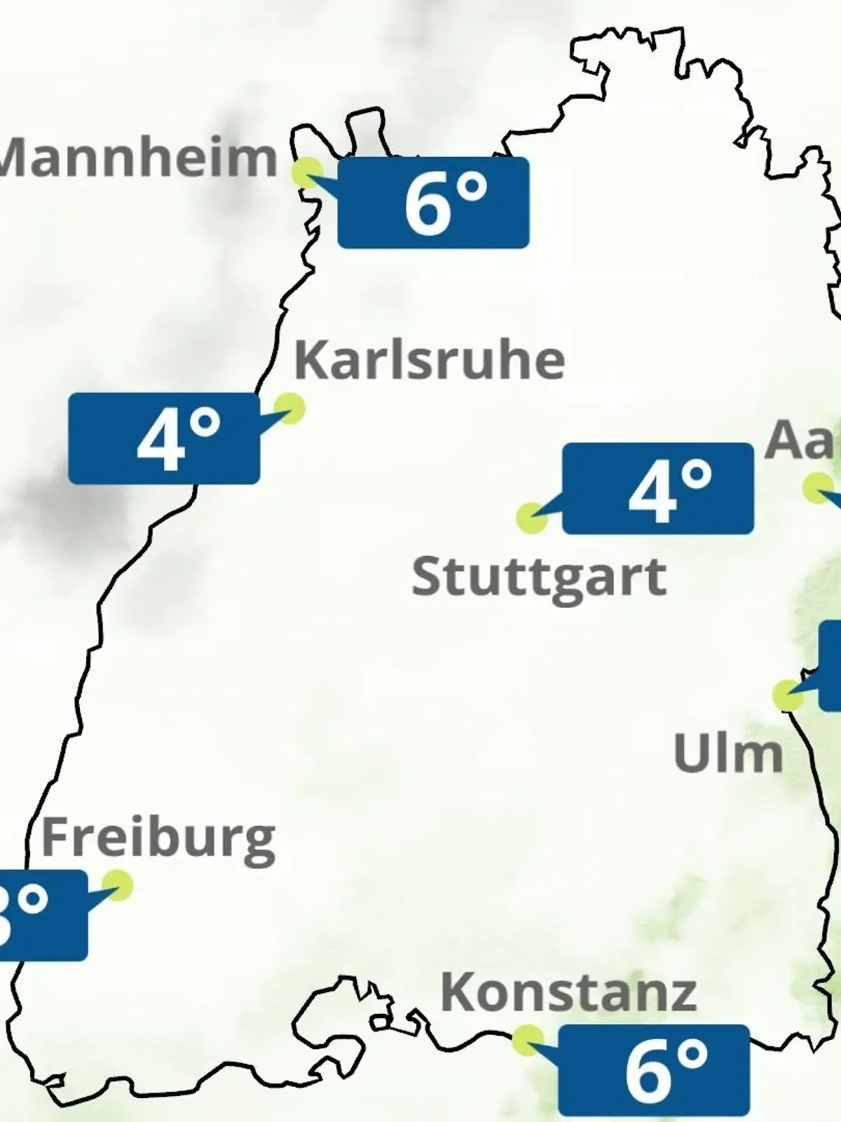 Bild zu: "Baden-Württemberg: Wie wird das Wetter?"